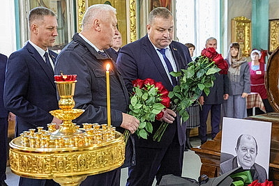 В Гомеле прощаются с белорусским государственным деятелем Александром Якобсоном