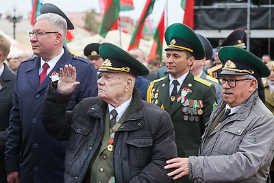 Празднование Дня Победы в Гродно