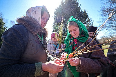 Празднование \"Вербницы\" прошло в Музее народной архитектуры и быта