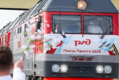 Участники \"Поезда памяти\" продолжают свое путешествие по Беларуси