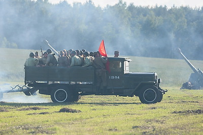 Комплекс в честь операции \"Багратион\" открыли после масштабной реконструкции в Светлогорском районе