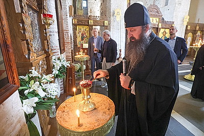Храм с почти 900-летней историей. Пути сохранения Коложской церкви обсудили специалисты