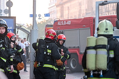МЧС: пожар на ул.Ленина в Минске ликвидирован, никто не пострадал