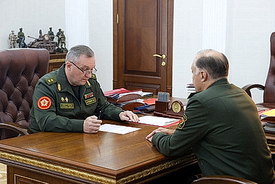 Проверка боеготовности ВС по поручению Президента продолжается в одной из артиллерийских бригад