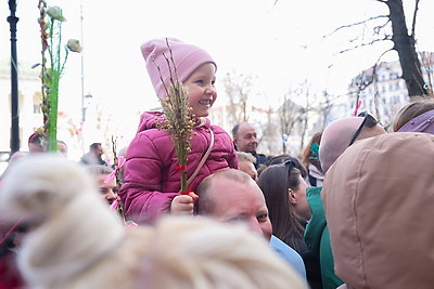 Католики отпраздновали Вход Господень в Иерусалим