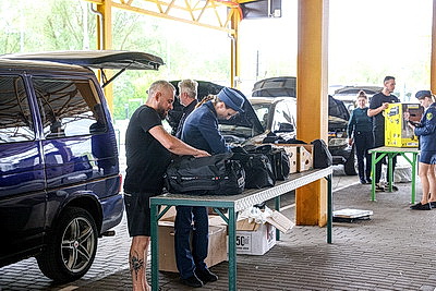 Обновленную зону ожидания открыли перед пунктом пропуска \"Брест\"