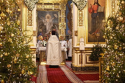 Рождественские богослужения прошли в православных храмах Беларуси