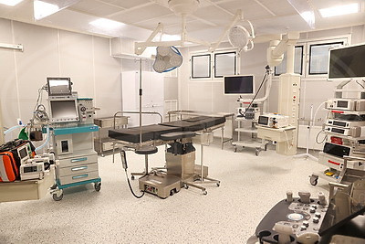 Новый операционный блок открыли в Брестской городской больнице №1