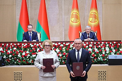 Беларусь намерена развивать взаимную торговлю и кооперацию с Кыргызстаном
