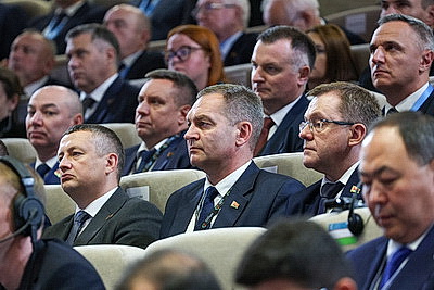 \"ИННОПРОМ. Беларусь\". Пленарная сессия форума проходит в Минске