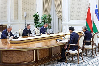 Премьер-министр Беларуси встретился с президентом Узбекистана