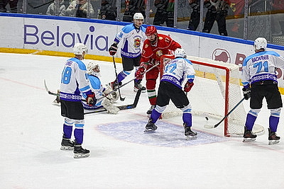 Хоккейная команда Президента выиграла у сборной Гродненской области в поединке РХЛ