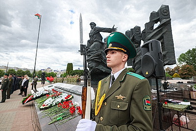 Гордость, боевое братство и воля. В Гродно состоялись торжества в честь Дня пограничника