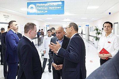 Премьеры Беларуси и Узбекистана продолжают совместную работу в городе Термез