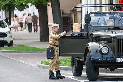 В Бресте воссоздали атмосферу последнего мирного дня 1941 года