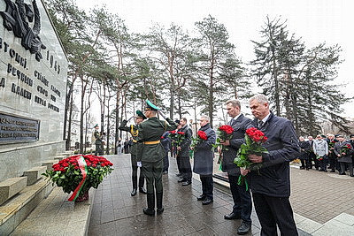 В Беларуси отдали дань уважения бывшим узникам фашистских концлагерей