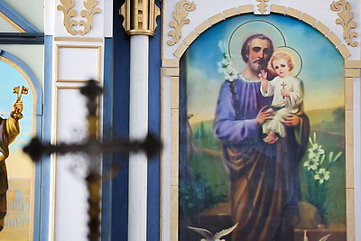 Достопримечательности. Костел Святого Иосифа в Воложине