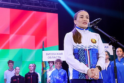 Фестиваль школьного спорта по волейболу и плаванию стартовал в Гомеле