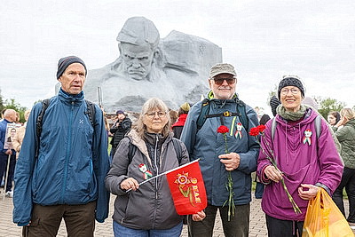 Радостно, трепетно, масштабно празднуют День Победы в Бресте
