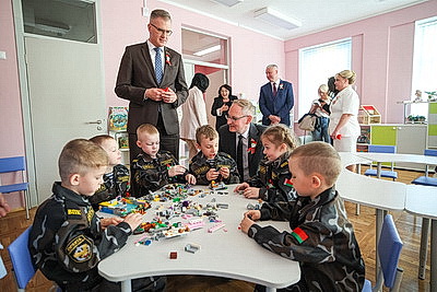 Волшебный замок детства. Новый детсад открылся в Партизанском районе столицы