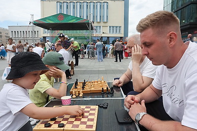 Празднование Дня Независимости в Могилеве