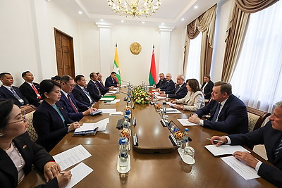 Кочанова и Сергеенко встретились с Президентом Республики Союз Мьянма