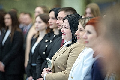 Молодые специалисты посетили Дворец Независимости