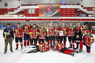 \"Огненные рыси\" из Гомельского района выиграли \"старший\" финал \"Золотой шайбы\" в дивизионе \"Б\"