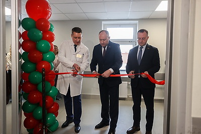 Новый операционный блок открыли в Брестской городской больнице №1