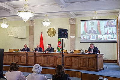 Регионы принимают участие в селекторном совещании по уборочной кампании