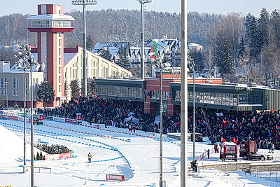 Команда Беларуси выиграла смешанную эстафету на домашнем этапе Кубка Содружества