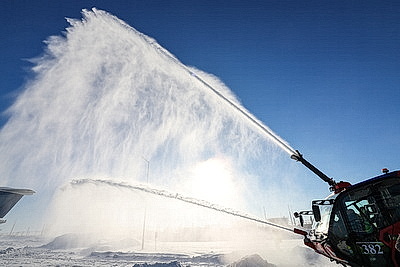 Национальный аэропорт Минск впервые провел зимнюю споттинг-сессию для фотографов