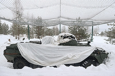 Нападение условного противника отразили бойцы 120-й отдельной мехбригады в ходе проверки ВС