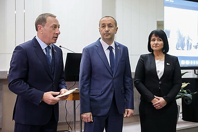 Нового министра и первого заместителя представили коллективу МАРТ