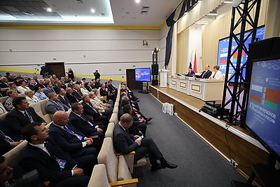 Форум регионов Беларуси и России проходит в Минске и Минской области