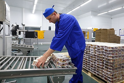 Развитие сырьевой базы и увеличение выпуска продукции. Турчин посетил Оршанский мясоконсервный комбинат