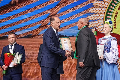 Областной праздник тружеников села \"Дажынкi-2026\" прошел в Кореличах