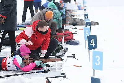 В Беларуси проходит областной этап соревнований \"Снежный снайпер\"