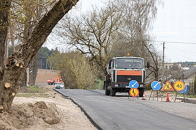 Активно включились в ремонт дорог в Гродненском районе