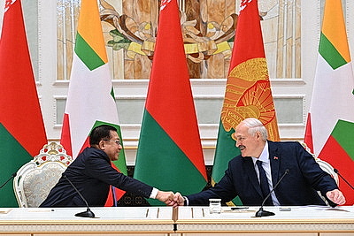 Экономика, наука, правовая помощь. По итогам переговоров лидеров Беларуси и Мьянмы подписан пакет документов