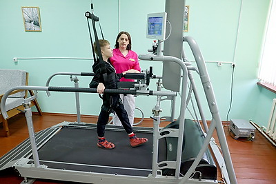 Уникальное инновационное оборудование и методики применяют в реабилитационном центре в Поставском районе