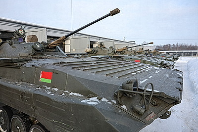 Одно из механизированных соединений приведено в боевую готовность в рамках проверки ВС Беларуси