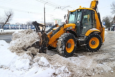 В Гомеле стартовал декадник по уборке снега