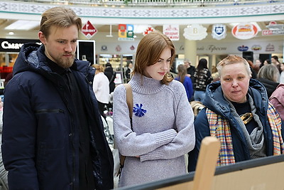 Выставку картин паралимпийцев представили в ходе проекта \"Другая глубина\" в Минске