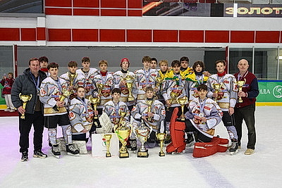 \"Огненные рыси\" из Гомельского района выиграли \"старший\" финал \"Золотой шайбы\" в дивизионе \"Б\"