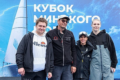 \"Шахматы на воде\". На Минском море прошла любительская воскресная регата