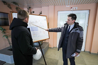 Продолжается реконструкция Минской очистной станции