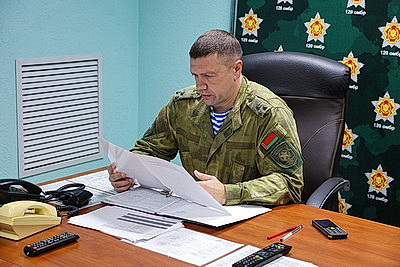Проверка боеготовности по поручению Президента продолжается в воинской части 120-й отдельной мехбригады