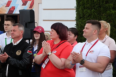 Участники \"Поезда памяти\" продолжают свое путешествие по Беларуси