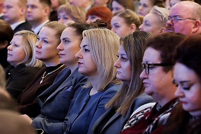 Вольфович провел встречу с активом Федерации профсоюзов Беларуси